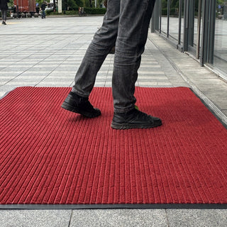 Bamboo Carpet-Red Display | Weidan