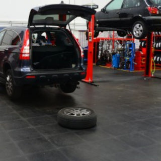 Garage Floor Tiles-Auto Repair Center
