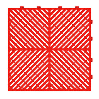 Garage Floor Tiles Interlocking | Red | Weidan