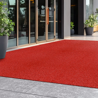 PVC Spray Silk Carpet-Red Display | Weidan