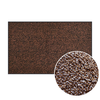 Sheep Wool Fiber Carpet-Brown | Weidan