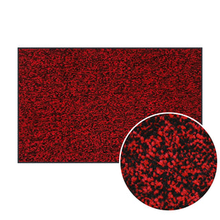Sheep Wool Fiber Carpet-Red | Weidan