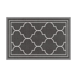 Funny Door Mat | Quatrefoil | Weidan