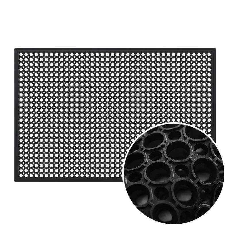 Commercial Heavy Duty Rubber Anti-Fatigue Non-Slip Drainage Mat