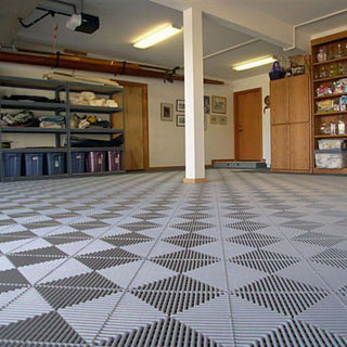 Garage Floor Tiles-Basement