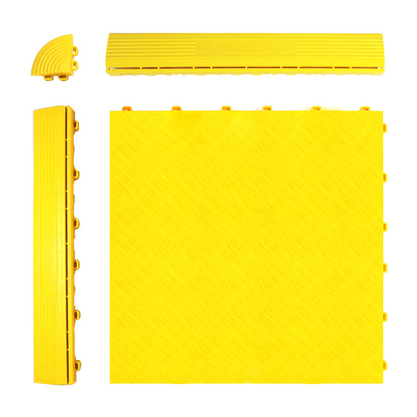 Garage Floor Tiles-Close Profile