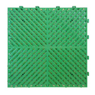 Garage Flooring Tiles Interlocking | Green | Weidan