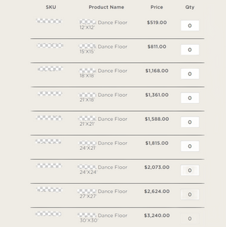 Rental Fee Information | Weidan