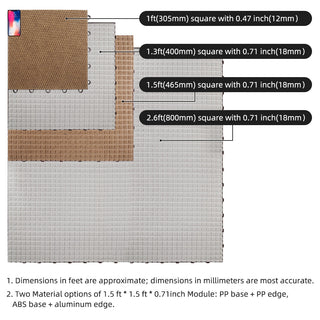 Diy Floor | Size Choice | Carpet