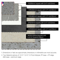 Portable Dance Floor-Stone