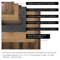 Portable Dance Floor-Wood