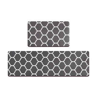 Weidan-Anti-fatigue Kitchen Mat-Gray Moroccan