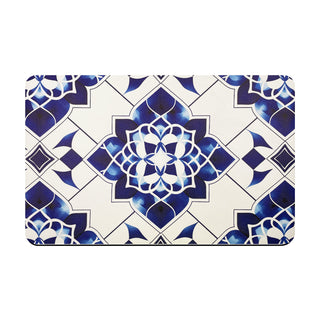 Weidan-Multifunctional Quick-Dry Kitchen Mat-Blue and White Pottery