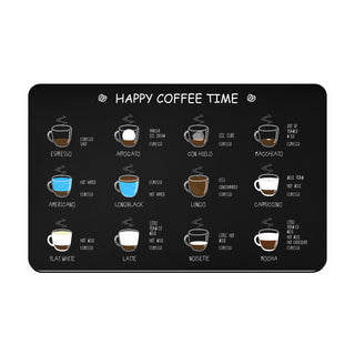 Weidan-Multifunctional Quick-Dry Kitchen Mat-Coffee Menu