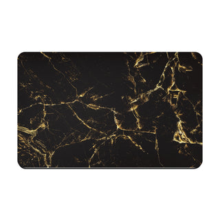 Weidan-Multifunctional Quick-Dry Kitchen Mat-Black & Gold Marble