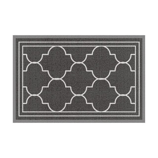 Funny Door Mat | Quatrefoil | Weidan