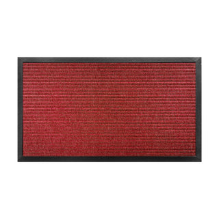 Best Door Mats | Red Linear Stripe | Weidan