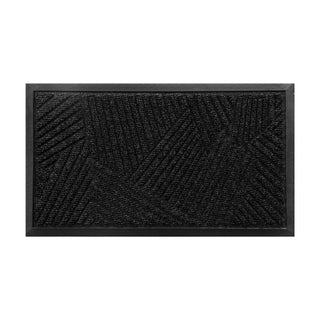 Large Outdoor Door Mats | Black Maze | Weidan