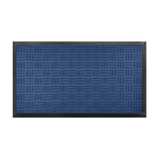 Large Door Mats Outdoor | Blue | Weidan