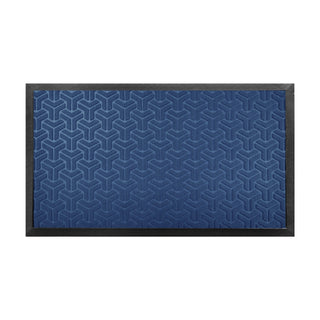 Large Door Mats Outdoor | Blue | Weidan